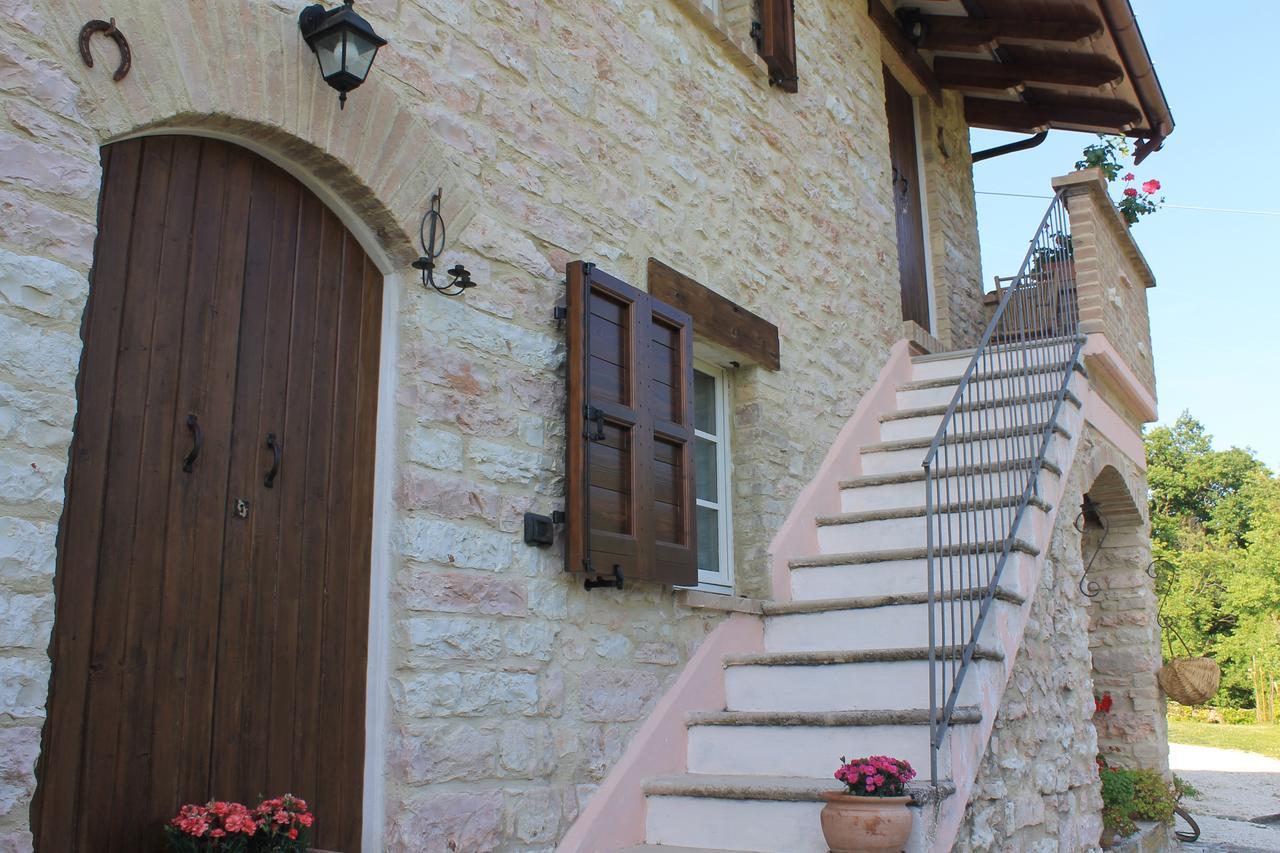 B&B Il Poggetto Serra SantʼAbbondio Zewnętrze zdjęcie